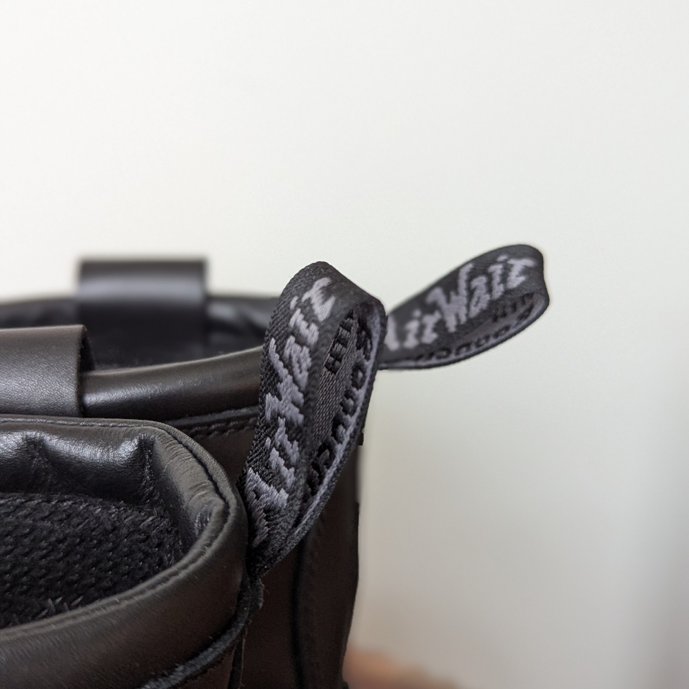NEW Anistone Lo Leather Biker Boots W 7/ M 6Color: BLACK MILLED NAPPA — Wanama - Picture 8 of 16
